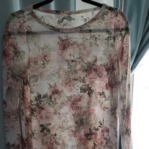 Loose maternity long sleeve shirt